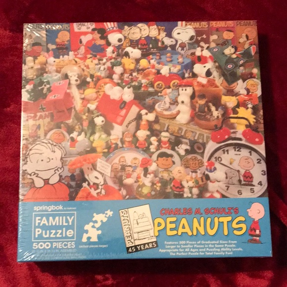 Peanuts 45th Anniversary Puzzle - Picture 1 of 5